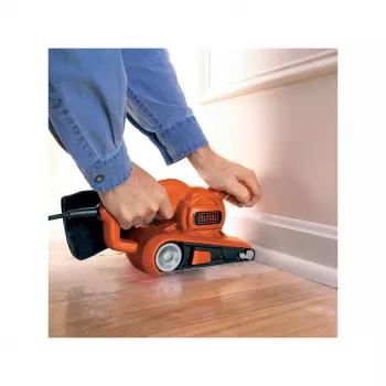 Black & Decker KA86-QS portatīvā lentslīpmašīna Oranža