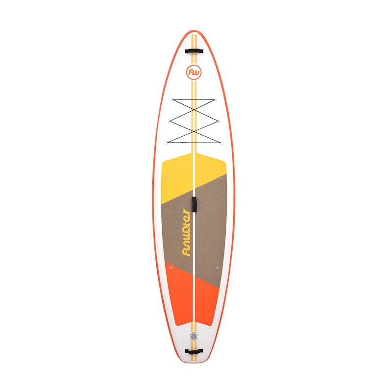 FunWater SUPFW69B piepūšamais SUP dēlis (oranžs-balts)