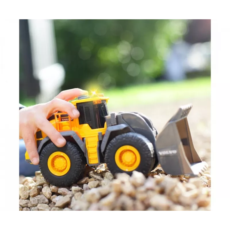 Dickie Toys Volvo riteņu iekrāvējs ar gaismu un skaņu (203723006)