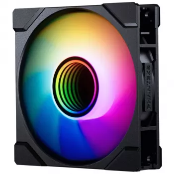 Phanteks M25 Gen2 120mm ARGB Reverse Airflow PWM Ventilators - Melns