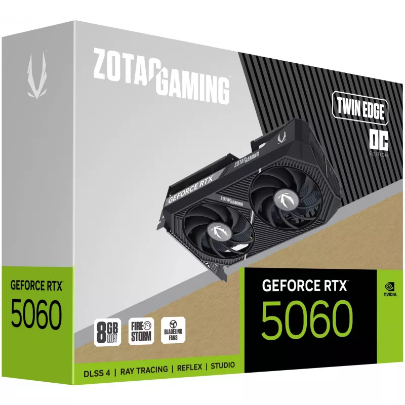 ZOTAC GAMING GeForce RTX 5060 Twin Edge OC 8 GB GDDR7