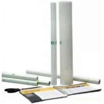 Aizsargplēve grāmatām agipa 00263 — pašlīmējoša caurspīdīga spīdīga PP, 500 mm x 3 m, noņemama