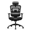 HUZARO COMBAT 7.0 GAMING KRĒSLS MELNS