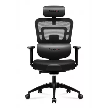 HUZARO COMBAT 7.0 GAMING KRĒSLS MELNS