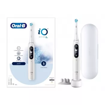 Braun Oral-B iO6 Series elektriskā zobu birste balta