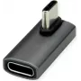 ROLINE USB4 40G Type-C Adapter ST/BU 90° spirālveida Alu (12.03.2933)
