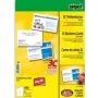 Vizītkartes Sigel LP795, 100 gab., 85x55 mm, satīna apdare, 225 g/m²
