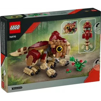 LEGO būvēšanas komplekts LEGO Jurassic World 76970 Mazais dinozaurs Dolores Aquilops, 339 gab., 110×150×200 mm