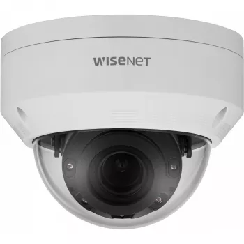HANWHA WISENET tīkla kupola kamera 1/3 inch - fiksēts - diena/nakts - 3.3-10.3mm - 2560x1440 - infrasarkanais - IP66 - IK10 - PoE