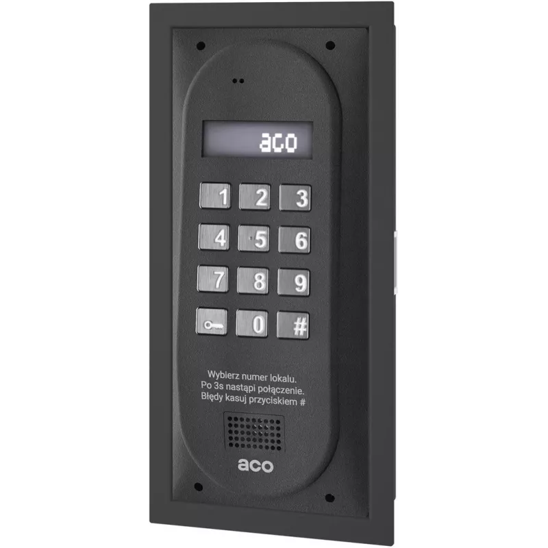 ACO CDNP8ACC ST Domofona vadības panelis