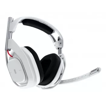 LOGITECH A50 Lightspeed bezvadu spēļu austiņas ar bāzes staciju - balta (EMEA28-9)