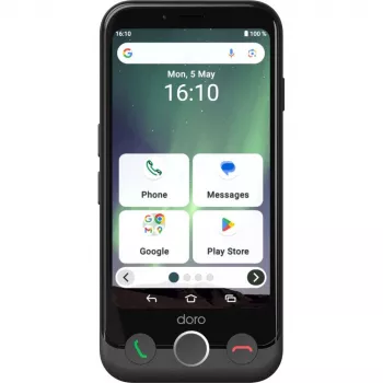 Viedtālrunis Doro Aurora A10 4.5 collu 4GB 64GB Melns