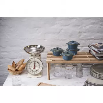 Staub Mini Cocotte Round, 4 gab. - 200ml, Antīka tirkīza