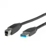ROLINE USB kabelis - USB Type A (vīrišķais) uz USB Type B (vīrišķais)