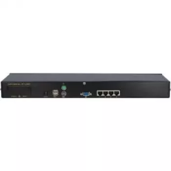 Inter-Tech Argus KVM KS-3104 - KVM slēdzis - 4 x KVM ports - 1 lokāls lietotājs - montējams statīvā (88887163)