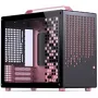 Jonsplus MATX Handle Case Z20 Black-Pink – Mini/Micro/Flex-ATX korpuss ar pārnēsāšanas rokturi