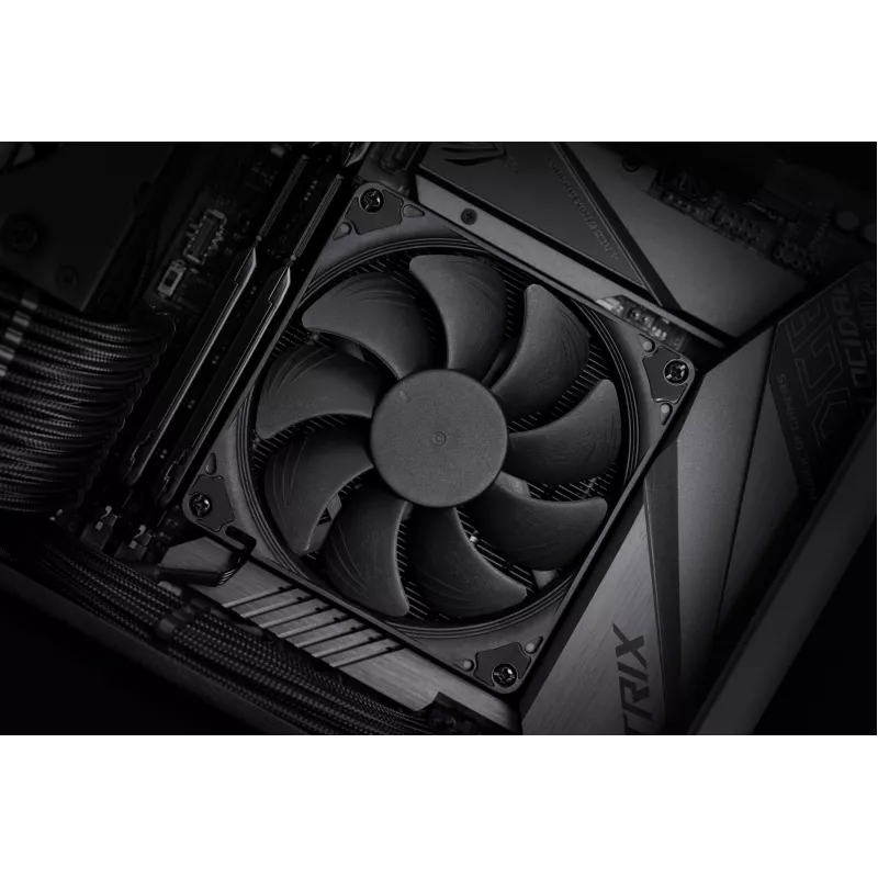 CPU dzesētājs Noctua NH-L9i chromax.black, zema profila 92 mm ventilators, LGA1151/LGA115x/AM4 atbalsts, 37 mm augstums, 95x95 mm radiators