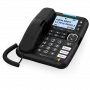 Amplicomms BigTel 1580 DECT klausule brīvroku, dzirdes aparātiem saderīga, atzvanīšana, automātiskais atbildētājs LED displejs (ATL1423341)