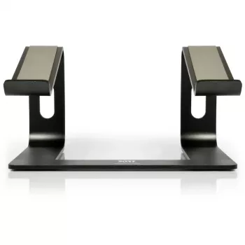 Port Designs 901103 – alumīnija laptopa statīvs, līdz 15.6 collām, melns