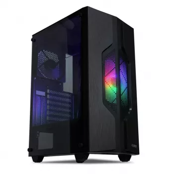iBox CETUS 908 Midi Tower Melns