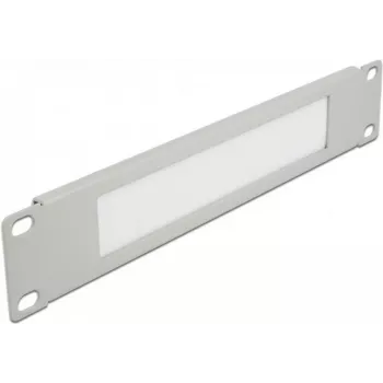 Kabeļu pārvaldības panelis DeLOCK 10 collu Brush Strip 1U pelēks
