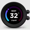 Šķidruma dzesēšanas sistēma NZXT Kraken Elite 240 RGB 12 cm Melna