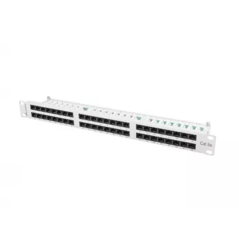 Patch Panel 1U Lanberg PPU5-1048-S 48 porti Cat5e