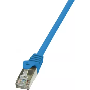 LogiLink Patch-Cable RJ-45 (vīrietis) uz RJ-45 (vīrietis) 5 m F/UTP CAT 5e Zils
