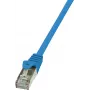 LogiLink Patch-Cable RJ-45 (vīrietis) uz RJ-45 (vīrietis) 5 m F/UTP CAT 5e Zils