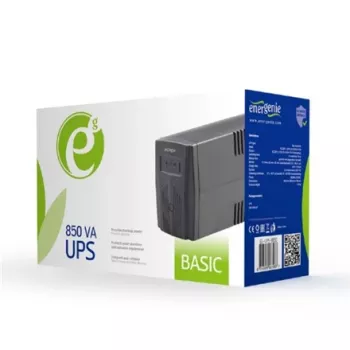 Gembird EG-UPS-B850 nepārtrauktās barošanas avots (UPS) Line-Interactive 0.85 kVA 510 W