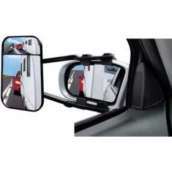 IWH Caravanspiegel XL Duo ārējais piekabes spogulis 220 mm x 125 mm