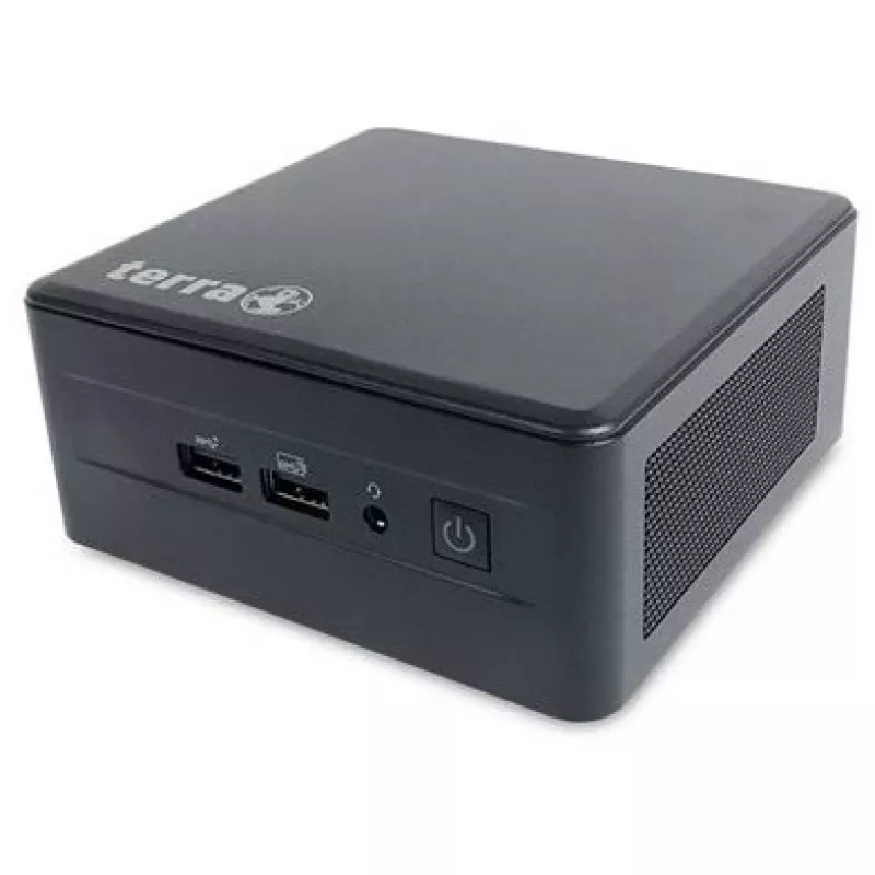 TERRA 1009994 Mini PC Intel Core i3-1315U 8GB DDR4 500GB SSD Windows 11 Pro Melns