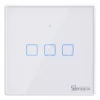 Sonoff T2 EU TX 3-kanālu viedais sienas slēdzis Wi‑Fi + RF 433