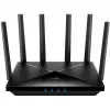 Galda maršrutētājs Cudy WR11000 — trīsjoslu 2.4/5/6 GHz, Wi‑Fi 7, 4× 2.5 Gigabit LAN, 5765 Mbps 6 GHz joslā, 512 MB RAM