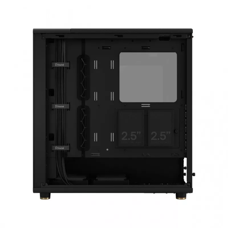 Fractal Design North Midi Tower Black - datora korpuss ar koka priekšpusi