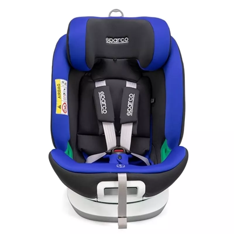 Bērnu autokrēsliņš Sparco SK3000 Blue SK3000I_BL, regulējams 40–150 cm