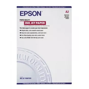 Epson Photo Quality Ink Jet Papīrs, A2, 102g/m², 30 loksnes