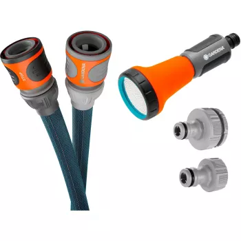 Gardena Liano dārza šļūtene 15 m PVC Melna Zila Pelēka