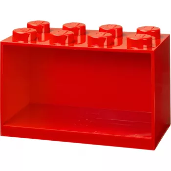 Plaukts Room Copenhagen LEGO Brick Shelf 8 Shelf 41151730 (Sarkans)