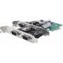 Exsys GmbH PCIe 4S Serial RS-232 Karte ASIX EX-46014 - PCI-Express