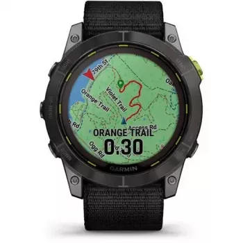 Garmin Enduro 2 3.56 cm (1.4) MIP 35 mm Digitāls 280 x 280 pikseļi Skārienekrāns Pelēks Wi-Fi GPS (satelīts)
