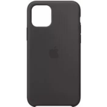Apple Silikona maciņš iPhone 11 Pro — Melns (MWYN2ZM/A)