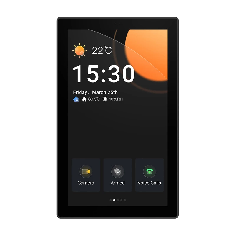 SONOFF NSPanel Pro 120 viedais vadības panelis Matter WiFi/Bluetooth/ZigBee (melns)