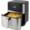 ProfiCook PC-FR 1269 H karstā gaisa friteris, 8 l, 1800 W, 80-200 °C, nerūsējošais tērauds/melns