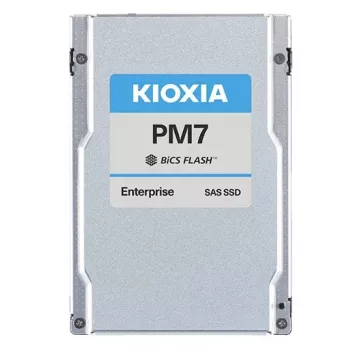 Kioxia PM7-R 1.92 TB 2.5 collu SAS SSD disks, 4200/3400 MB/s, aparatūras šifrēšana