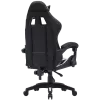 Spēļu krēsls CANYON Core SGCH2 — melns/balts, ergonomisks, regulējams augstums