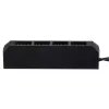 DeepCool FH-04 ventilatoru sadalītājs — 20-pin ATX uz 4× 3-pin Molex, 0,55 m kabelis, melns