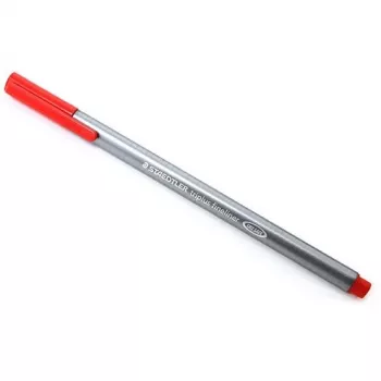 Finelineris Staedtler triplus 334 Sarkans
