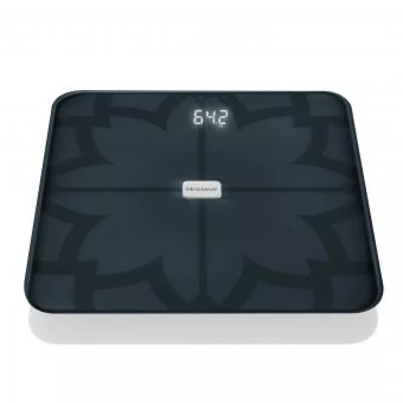 Medisana BS 450 Ķermeņa analīzes svari, Max 180kg, Melns, Bluetooth, ITO sensori (40510)