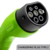 EV uzlādes stacija QOLTEC 52430 22 kW Wi‑Fi RFID 3‑fāžu, 32 A, Type 2, IP54